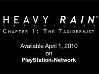 Mini Review: The Heavy Rain Chronicles: The Taxidermist