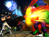 Chris Hunting Hunters In Marvel Vs Capcom 3