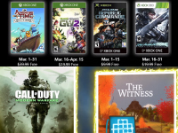 Free PlayStation & Xbox Video Games Coming March 2019