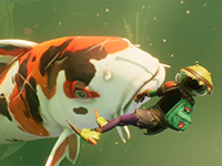 The Koi Are Out In Force In The Next Update For Grounded