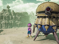 The Hover Tank Is On Full Display Now For Sand Land